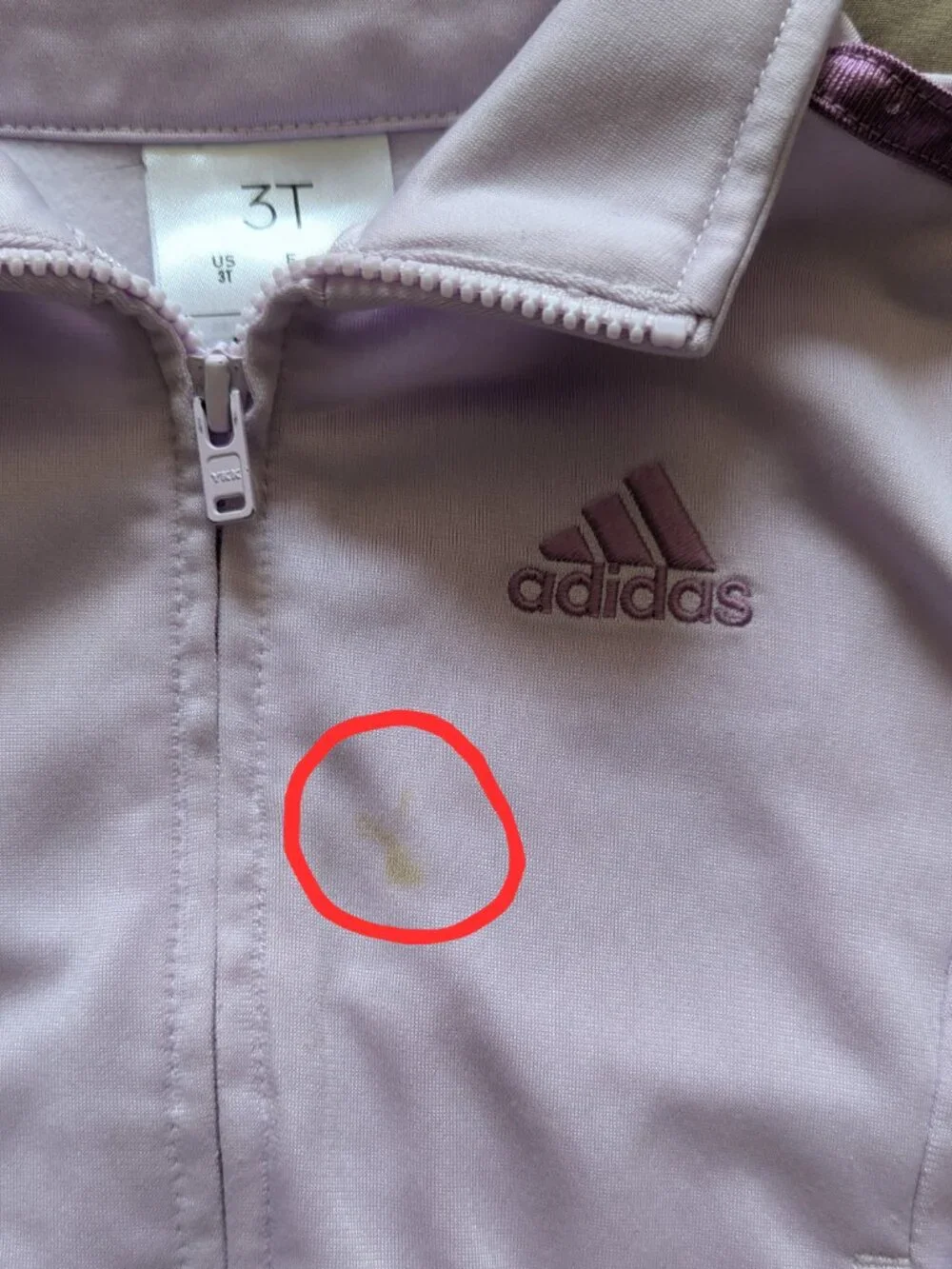 Adidas Lavender Jumpsuit 3T